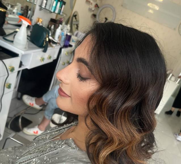 Bridal hairstyling